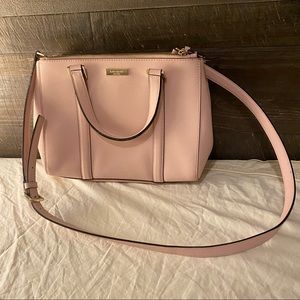 Kate Spade Newberry lane purse in blush pink